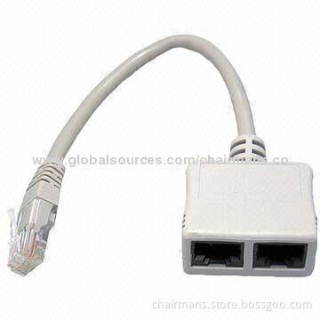 Ethernet PoE Adapter, RJ45 Cat5e UTP, Perfect Solution to Adding Extra Ports to Your Wall Sockets